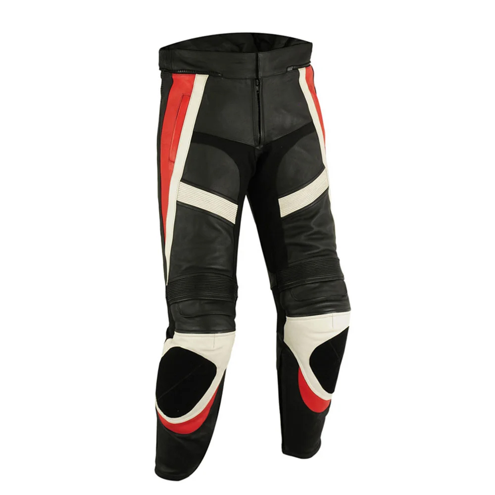 02 Leather Motorbike Pants - Image 1
