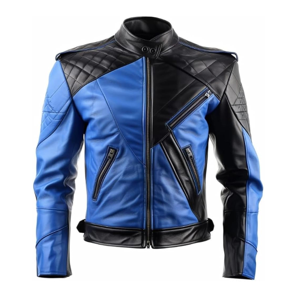02 Motorbike Leather Jackets - Image 1