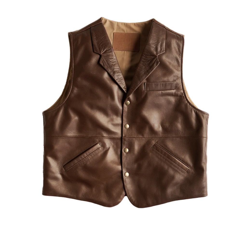 07 Leather Vest - Image 1